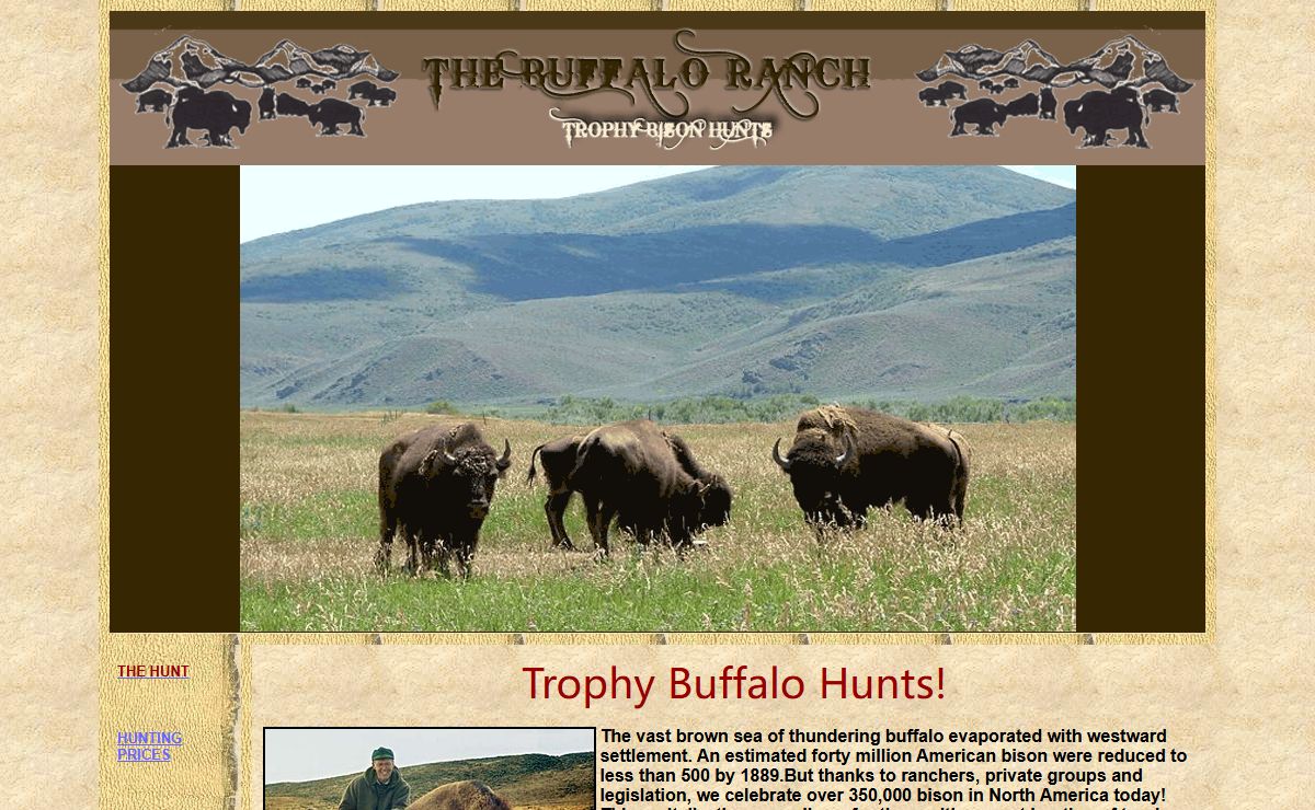 Buffalo Hunting at Thousand Hills Bison Ranch
