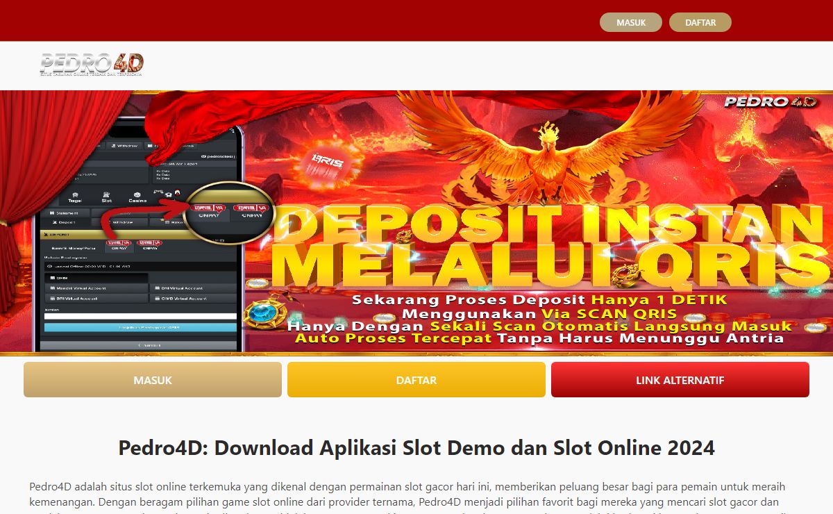 PEDRO4D > Situs Slot88 Gacor Hari Ini Ace Team