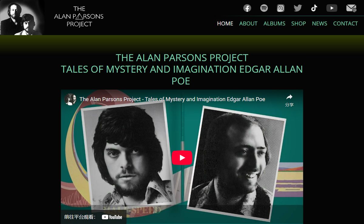 The Alan Parsons Project | The Official APP Site