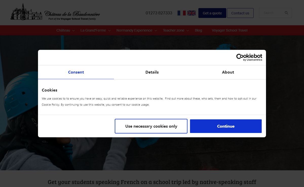 French School Trip Residentials | Château de la Baudonnière
