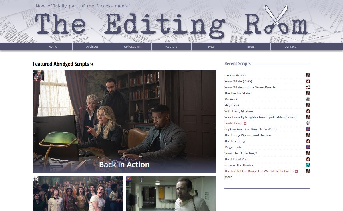 The Editing Room