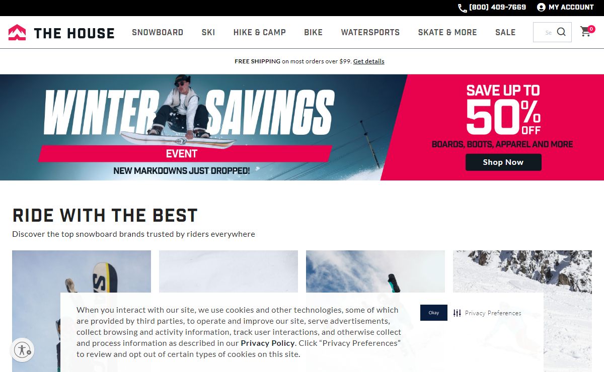 The House - Outdoor Gear, Outerwear & Bikes | The House