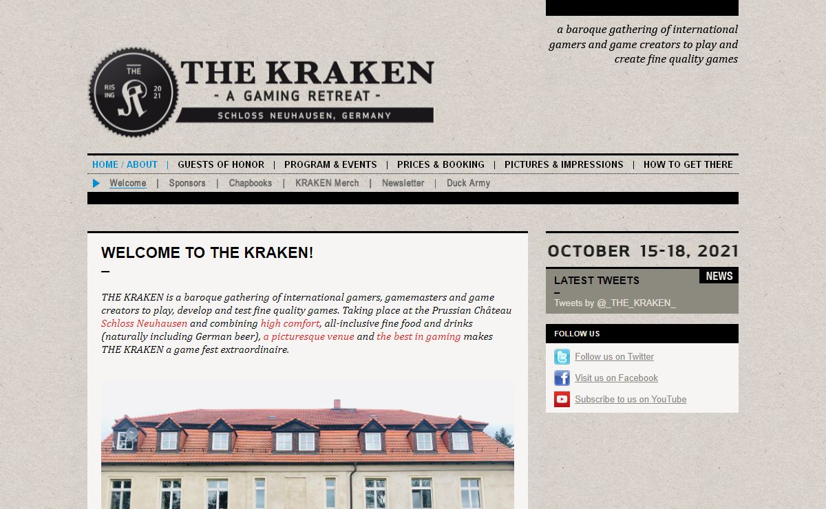 THE KRAKEN - Welcome!