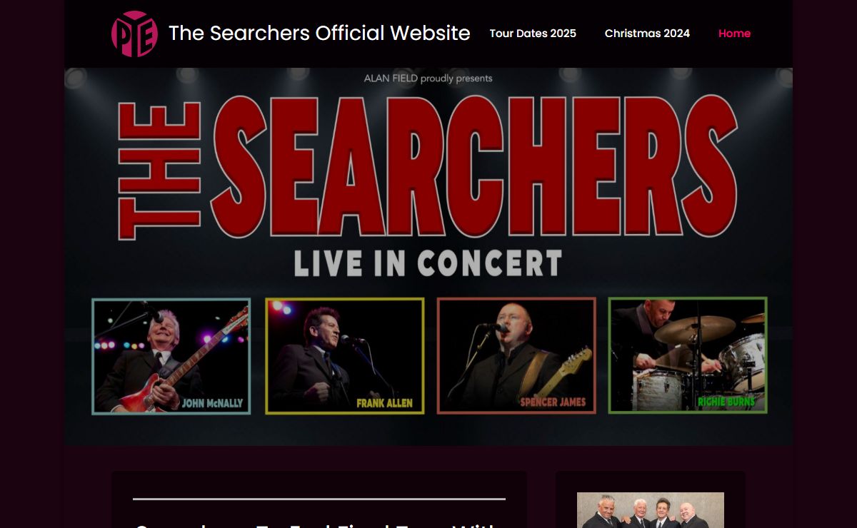 Searchers Tour News April 2025 - The Searchers Official Website