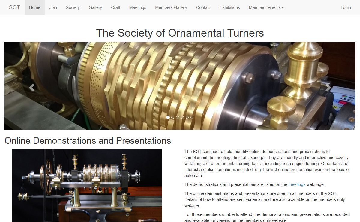 The Society of Ornamental Turners