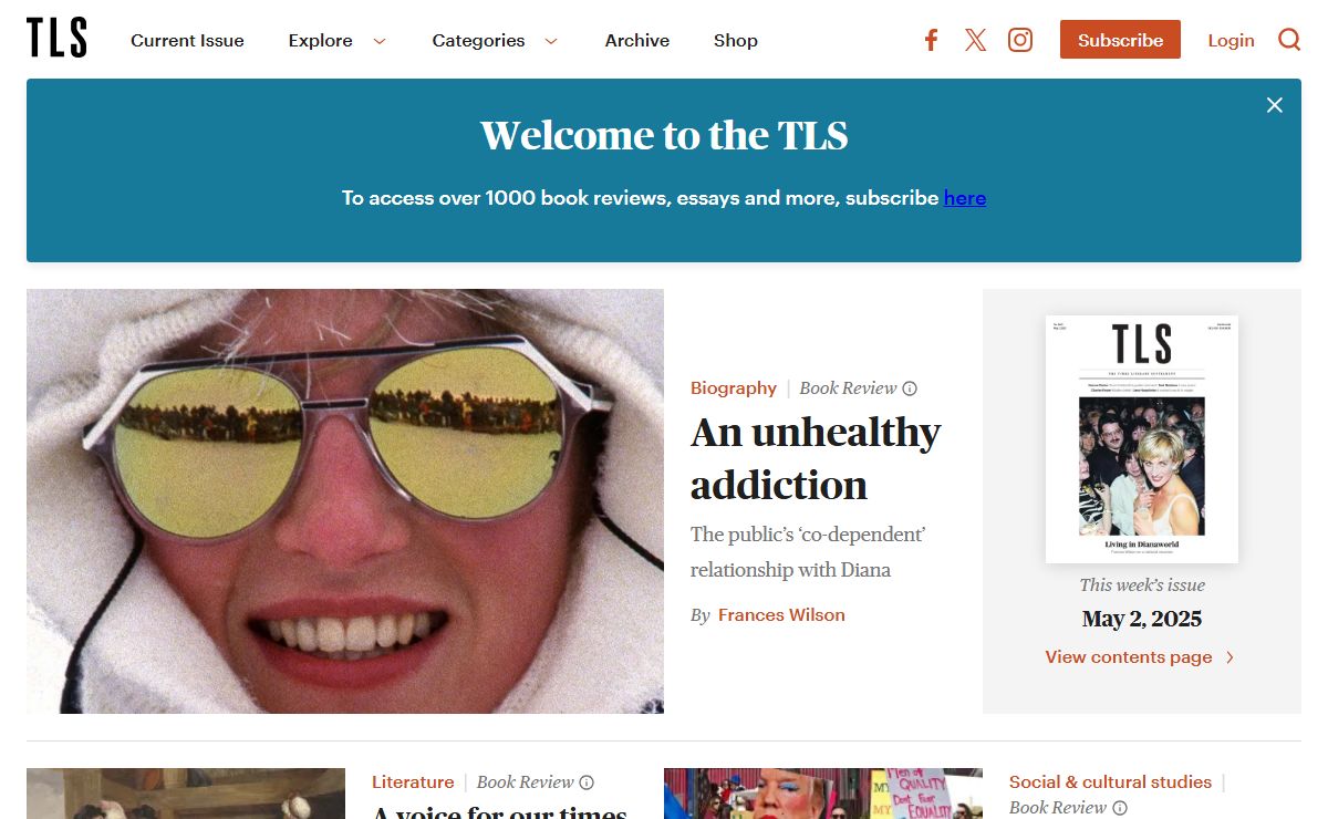 TLS | Times Literary Supplement