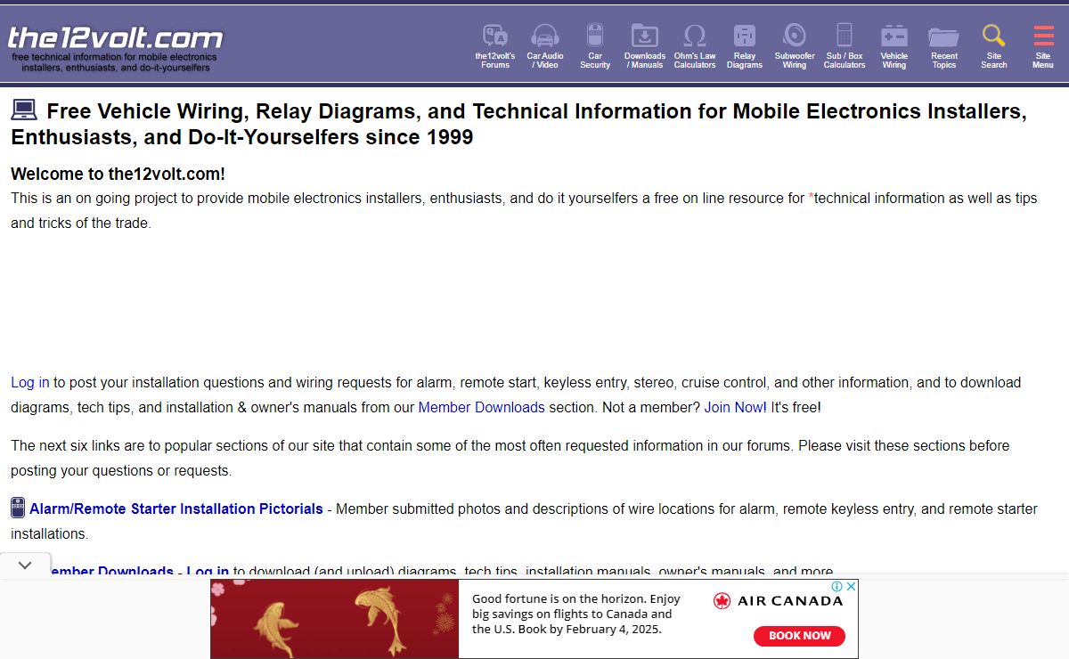 Car Alarm, Car Stereo, Mobile Video, and Cruise Control Info for Installers