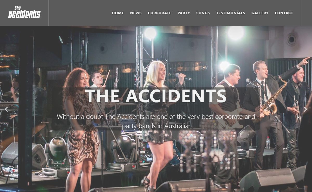 Corporate and Party Band | The Accidents