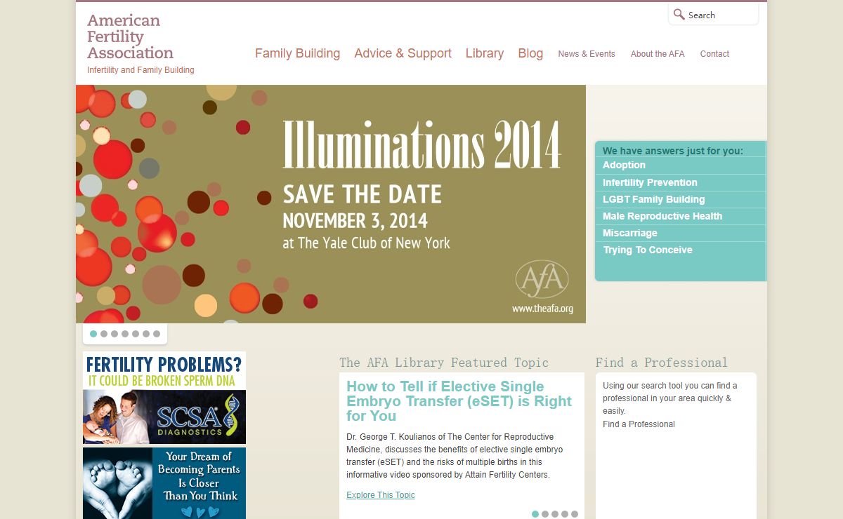 theafa - The American Fertility Association