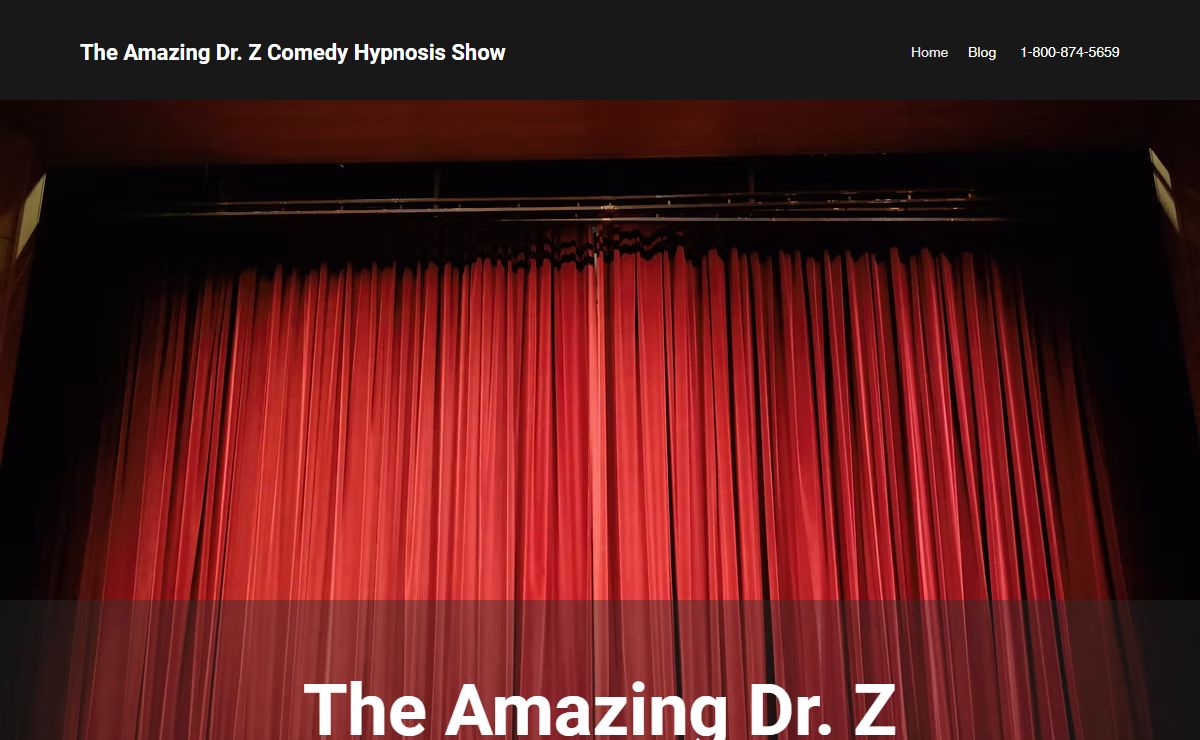 Home | The Amazing Dr. Z Comedy Hypnosis Show