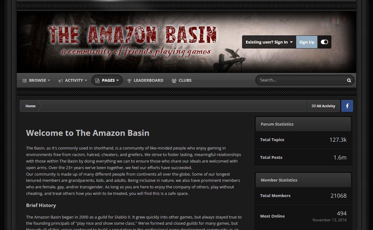Welcome - The Amazon Basin