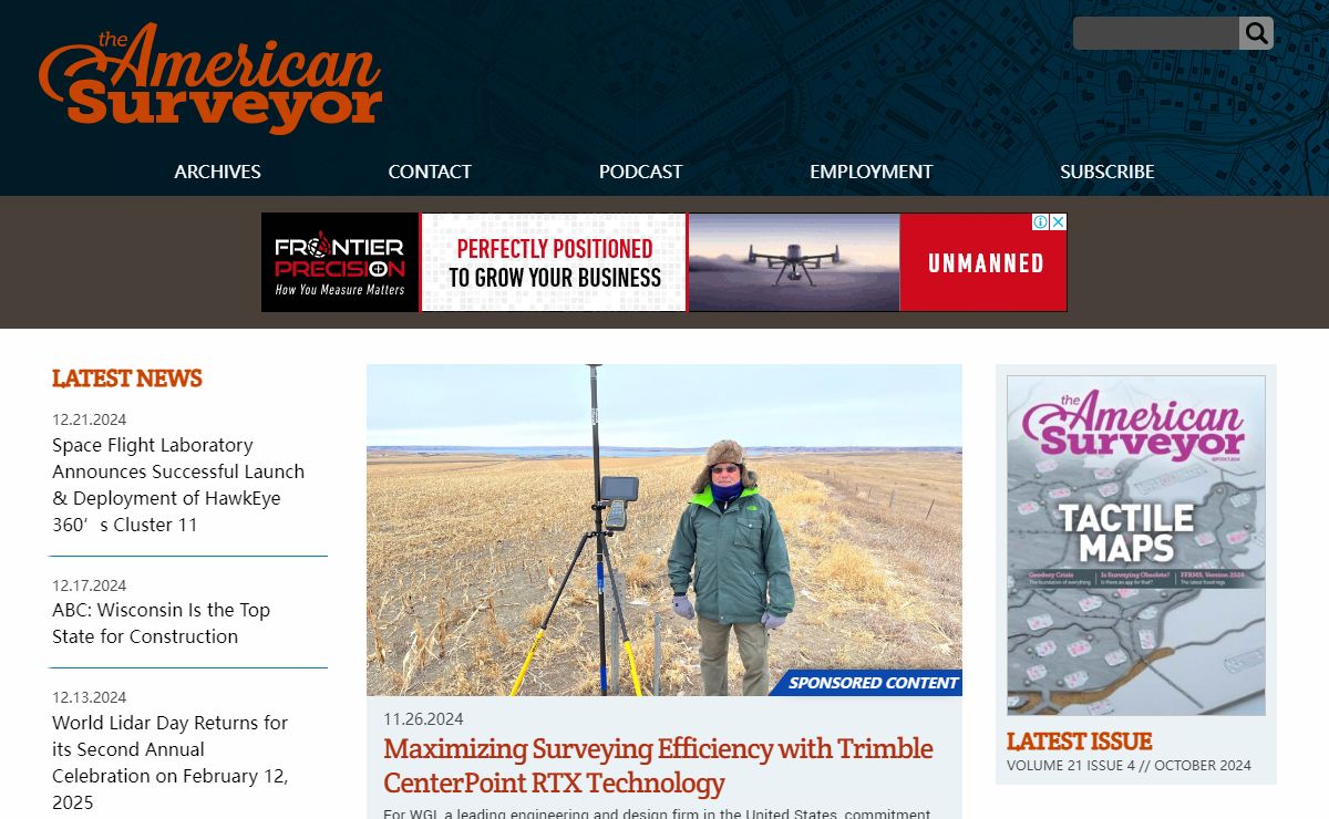 Home - The American Surveyor