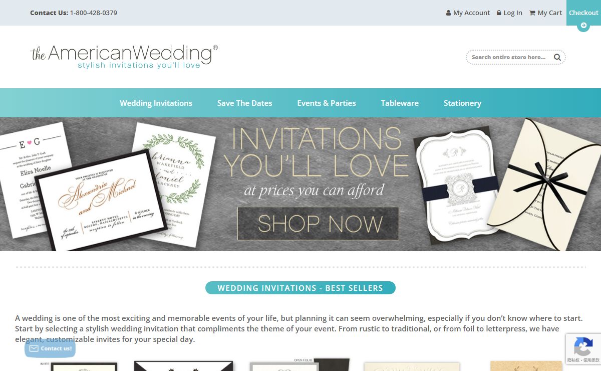 Shop Exquisite Wedding Essentials at The American Wedding