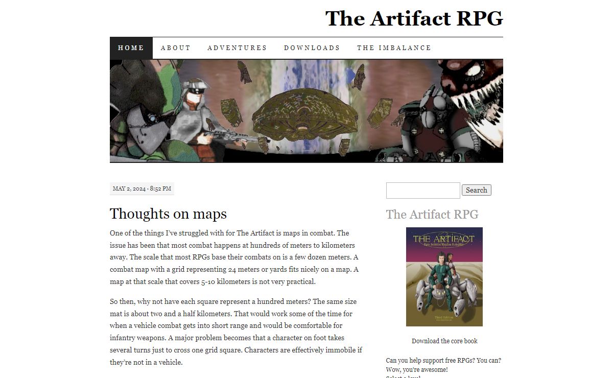 The Artifact RPG | Epic Science Fiction Role Play