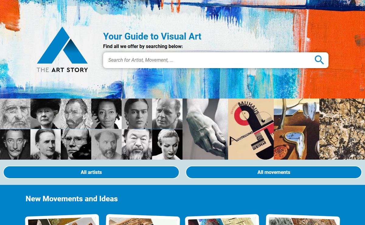 The Art Story: Visual Art Movements, Artists, Ideas and Topics