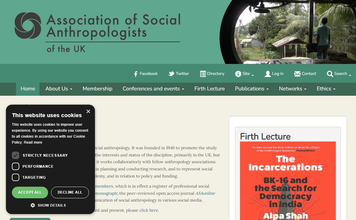 Welcome to Association of Social Anthropologists of the UK