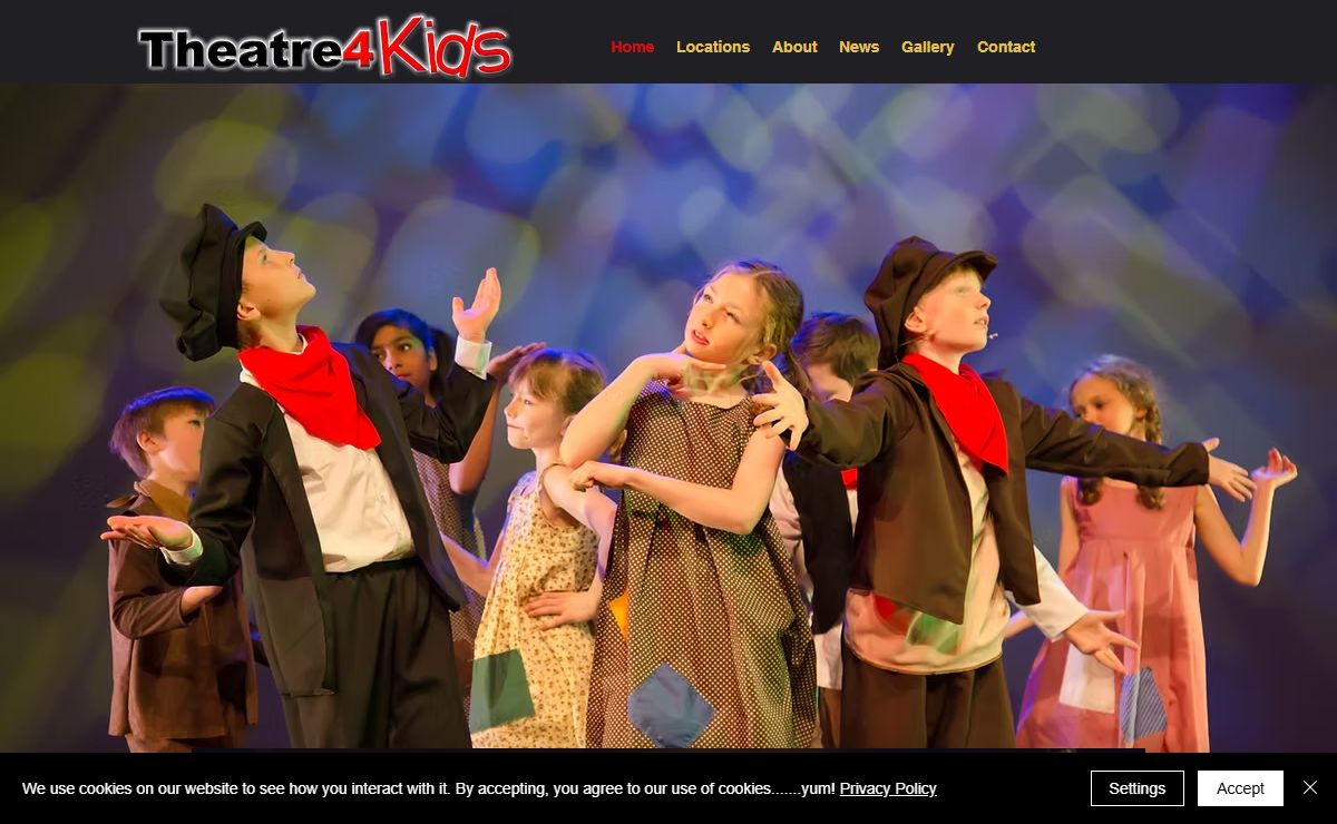 Theatre4Kids | Children's Acting, Singing and Dance