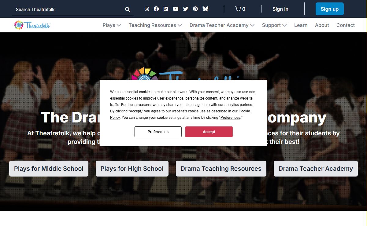 Theatrefolk - The Drama Teacher Resource Company
