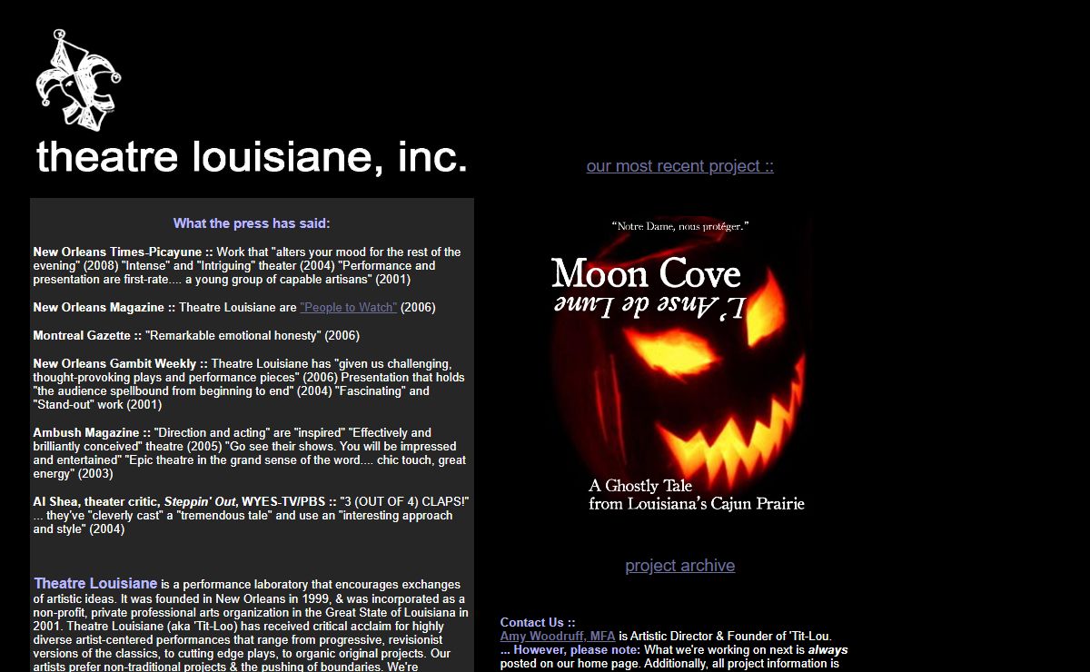 Theatre Louisiane, Inc. | New Orleans, Louisiana