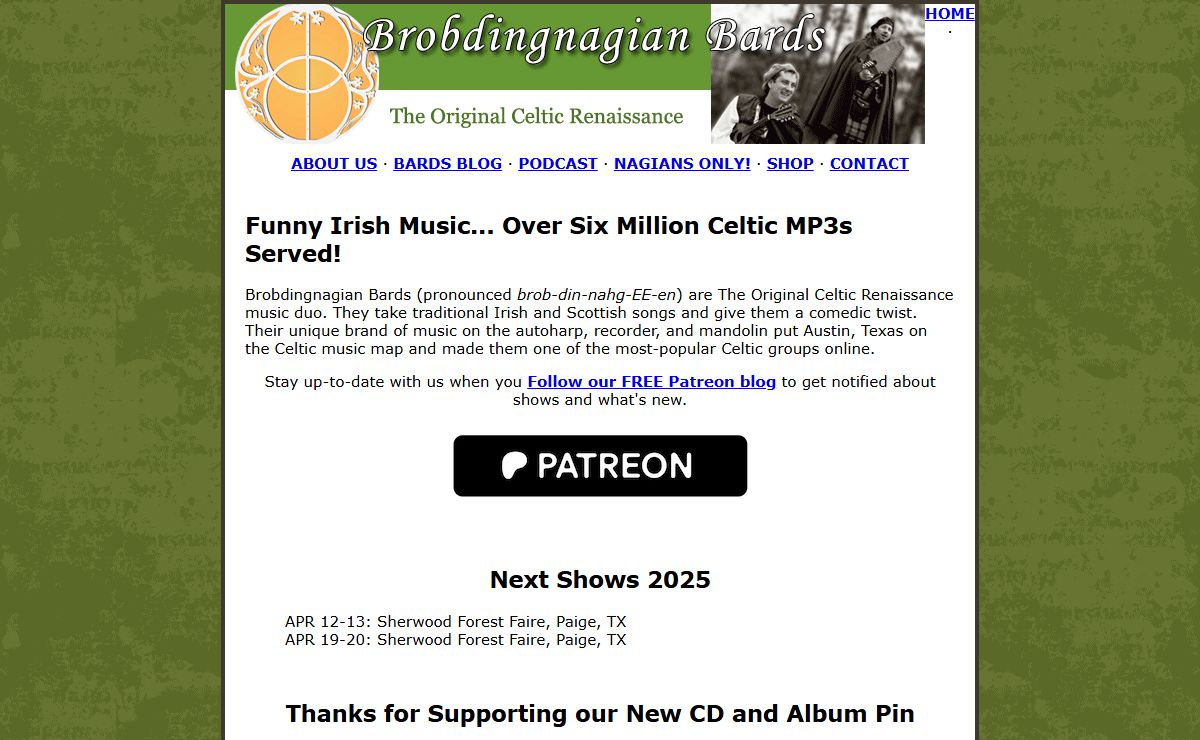 Brobdingnagian Bards - Irish, Folk & Celtic Music from Austin, Texas