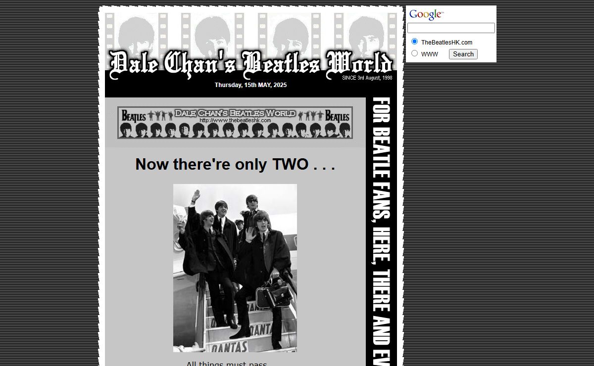 Dale Chan's BEATLES World