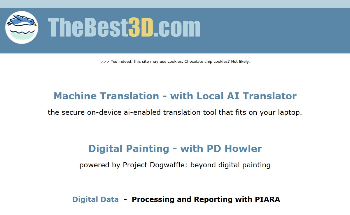 Welcome to TheBest3D.com - affordable digital painting, animation, 3D and video editing tools for visual artists