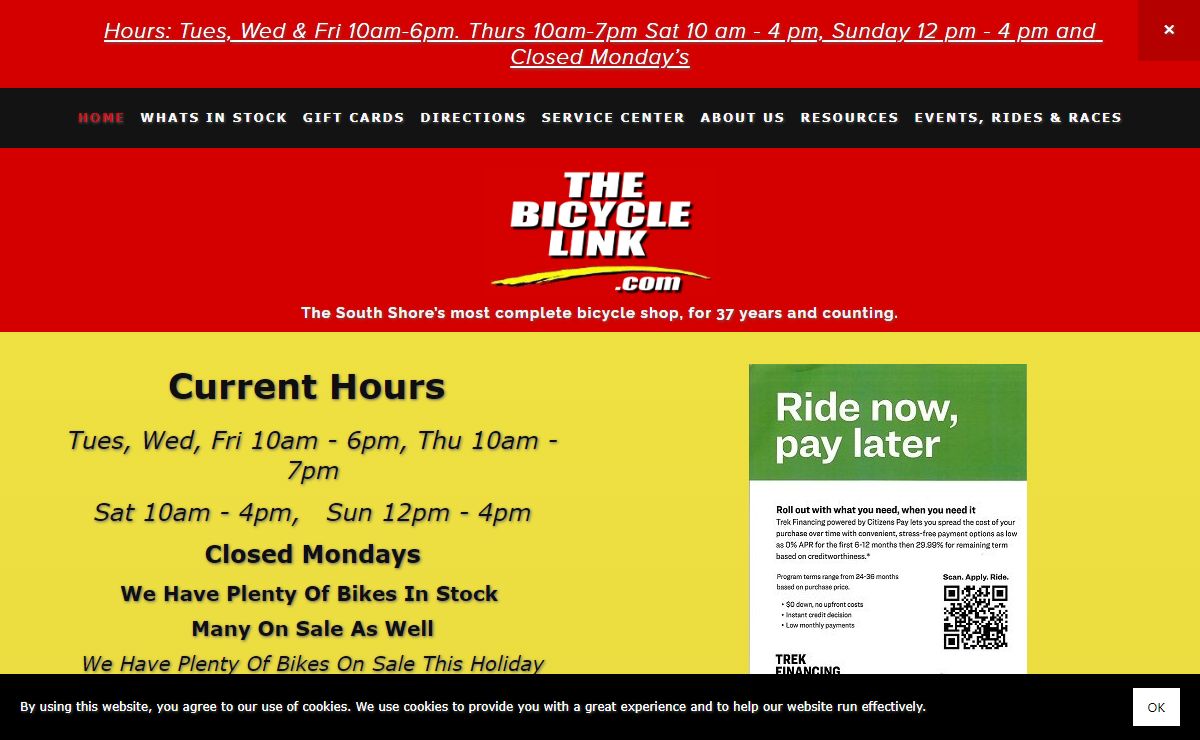 The Bicycle Link-The Bicycle Link Homepage