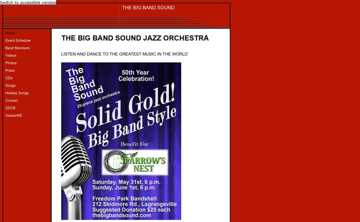The Big Band Sound jazz orchestra
