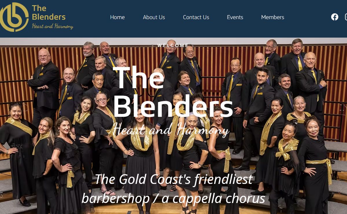 The Blenders Chorus | Have fun singing with the Gold Coast's friendliest barbershop/a capella chorus