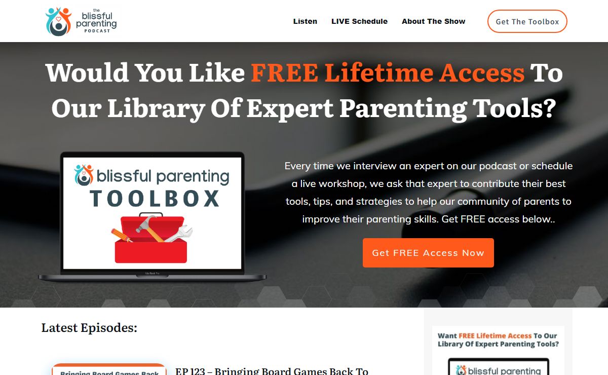 The Blissful Parent Podcast - Join us each week for a new episode of The Blissful Parenting Podcast