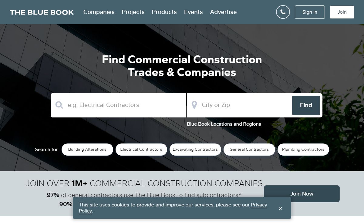 The Blue Book Building & Construction Network - Home