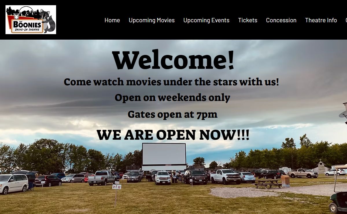 The Bonnies Drive-In Theatre | new release movies | 4625 Richardson Side Road, Tilbury, ON, Canada