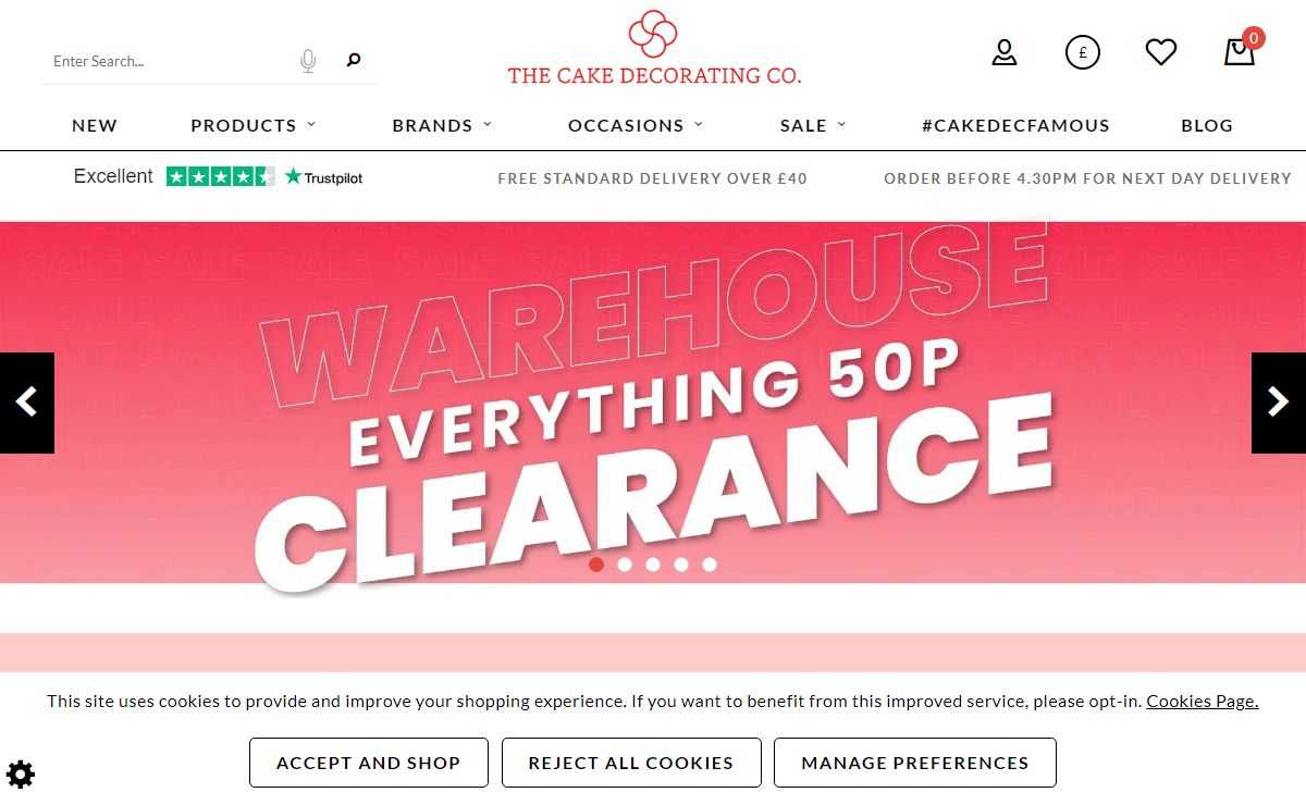 Cake Decorating Supplies | The Cake Decorating Co.