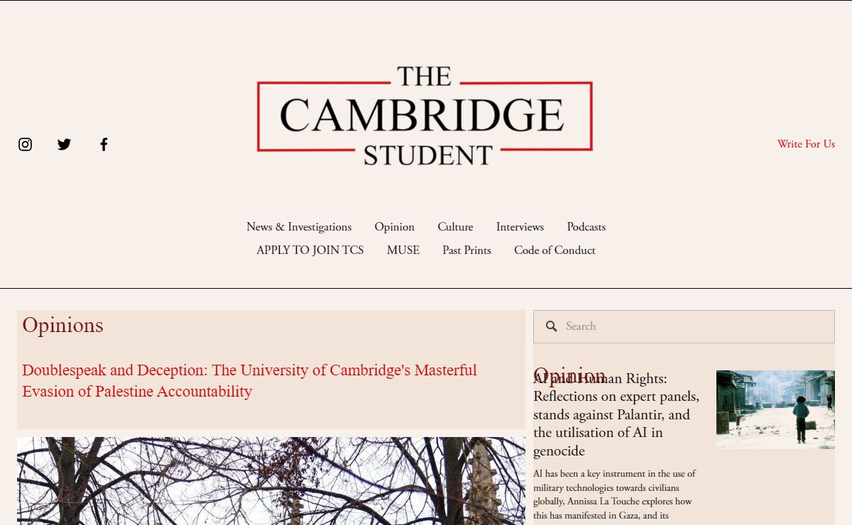 The Cambridge Student