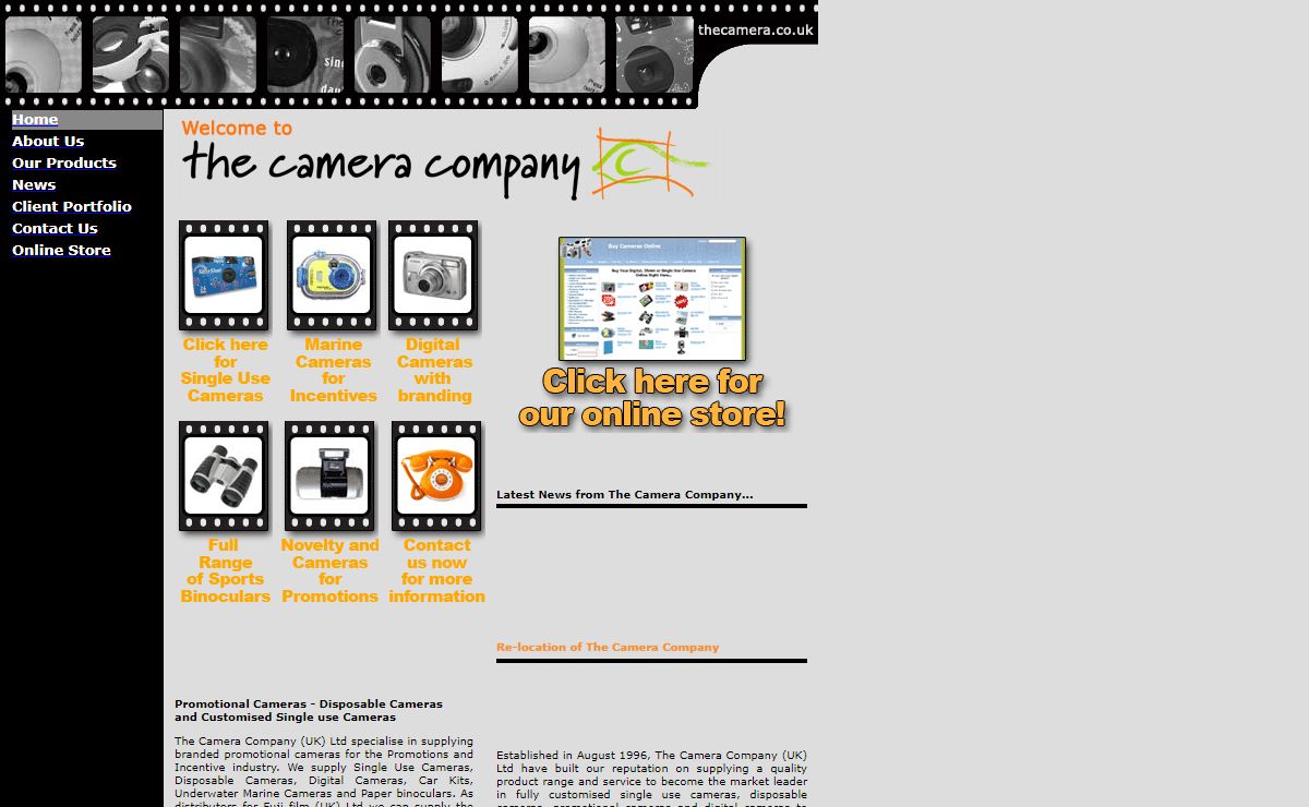 Promotional Cameras - Customised Single Use Cameras - Disposable Cameras - UK