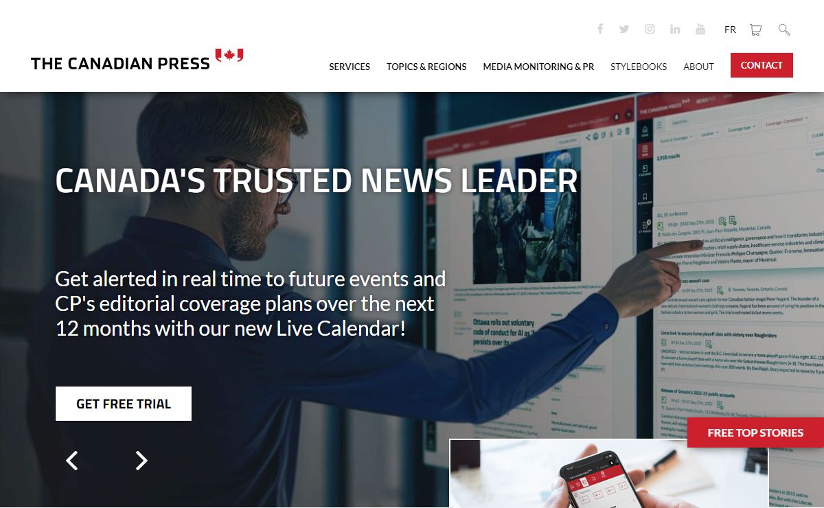 The Canadian Press | Canada's Trusted News Leader