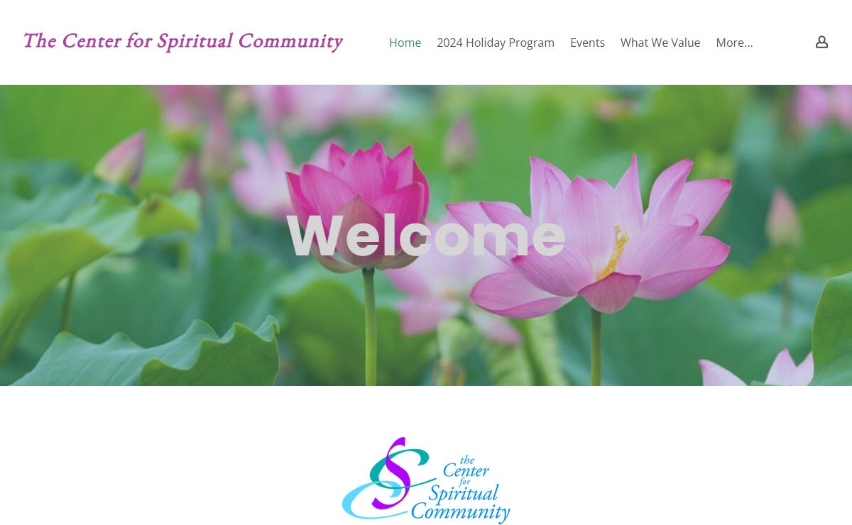 The Center for Spiritual Community - Home