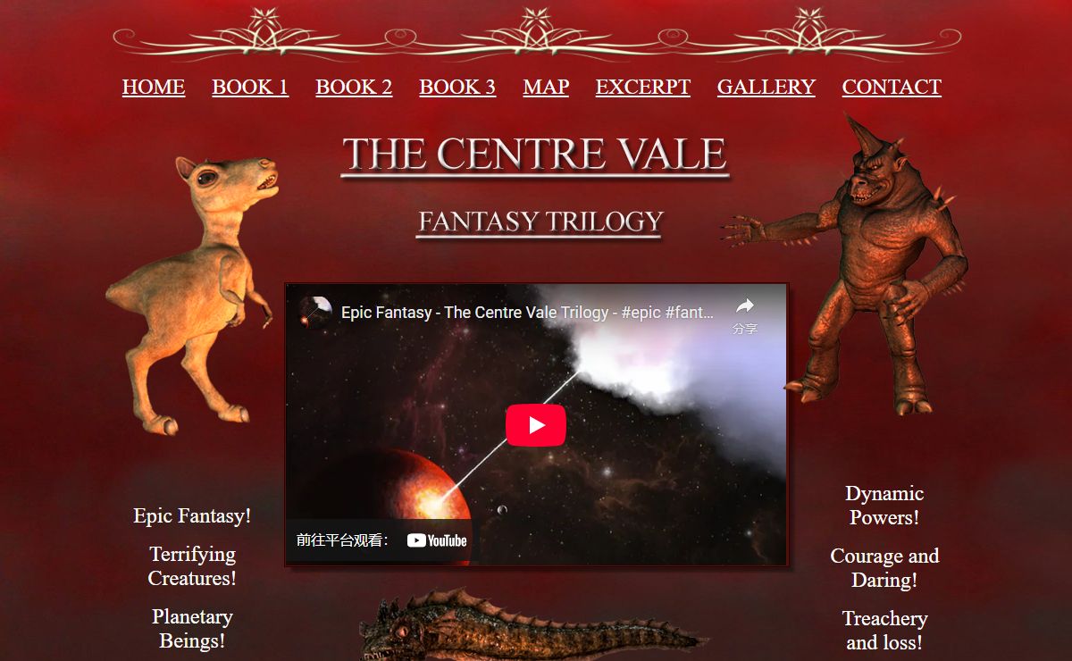 The Centre Vale Fantasy Book - Novels - Ebooks - Wallpapers