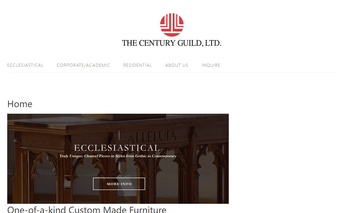 Custom Made Furniture - Ecclesiastical, Executive, & Residential | The Century Guild