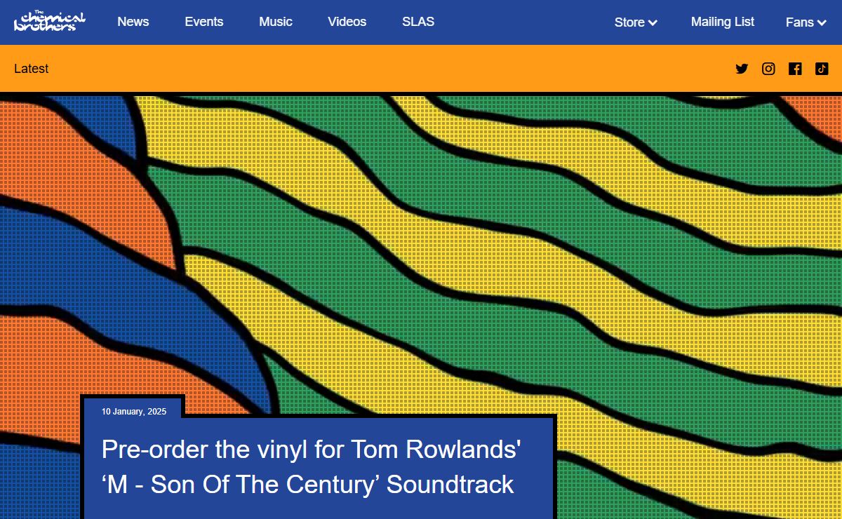 Thechemicalbrothers.com | Official site of The Chemical Brothers