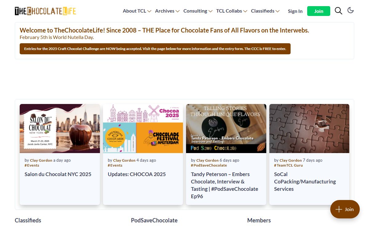 TheChocolateLife – News, Views & Conversations about Cocoa & Chocolate.
