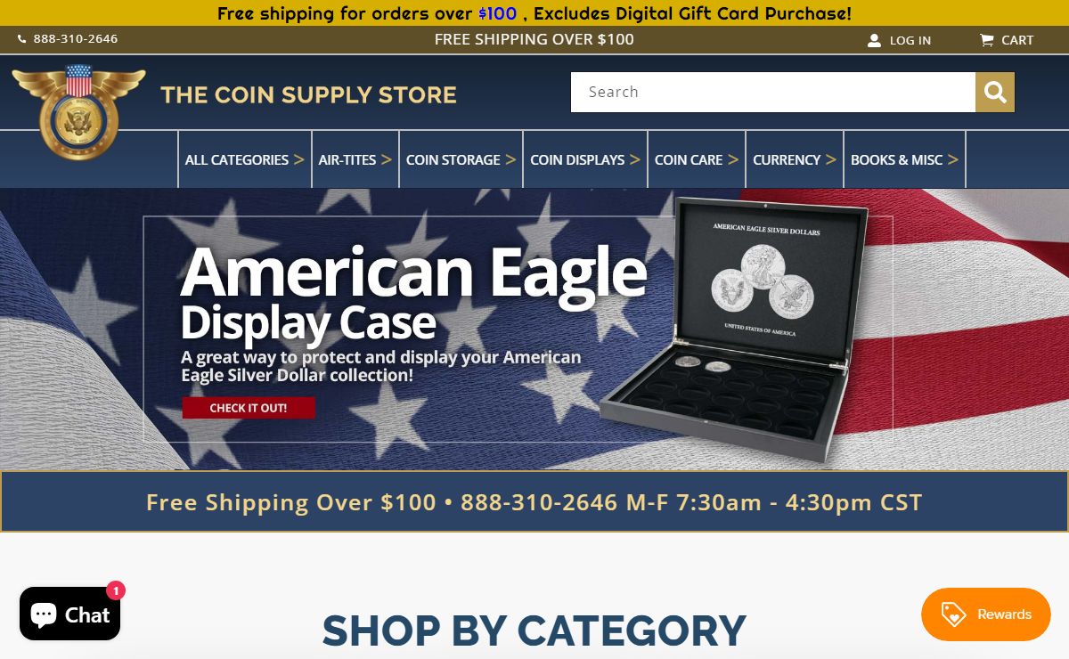 Coin Supplies Currency Shipping Supplies | The Coin Supply Store