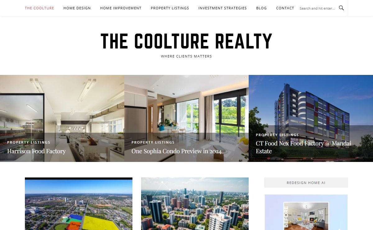 The Coolture Realty - Where Clients Matters