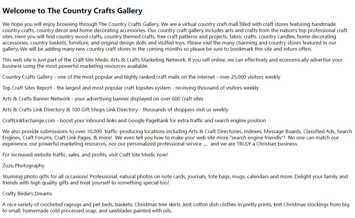 Country Crafts Gallery - Hong Kong Hotels‎.