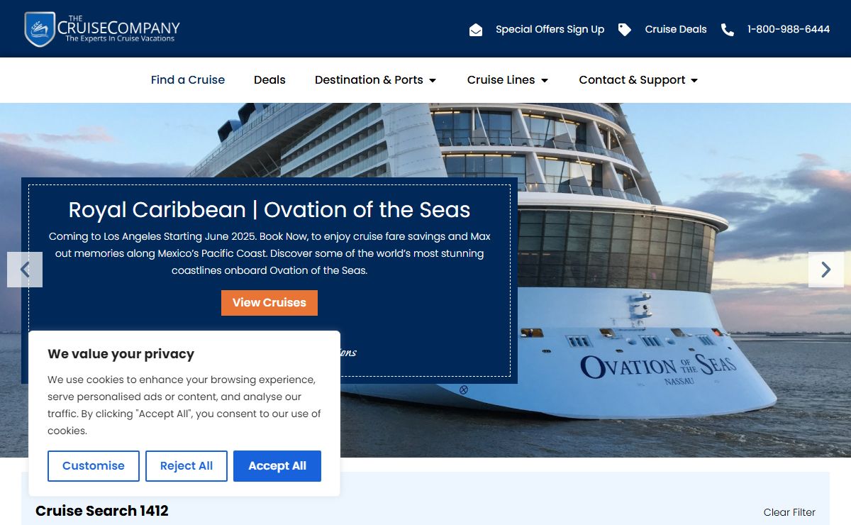 Find a Cruise - The Cruise Company