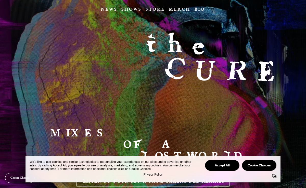 The Cure | Mixes of A Lost World – Out Now