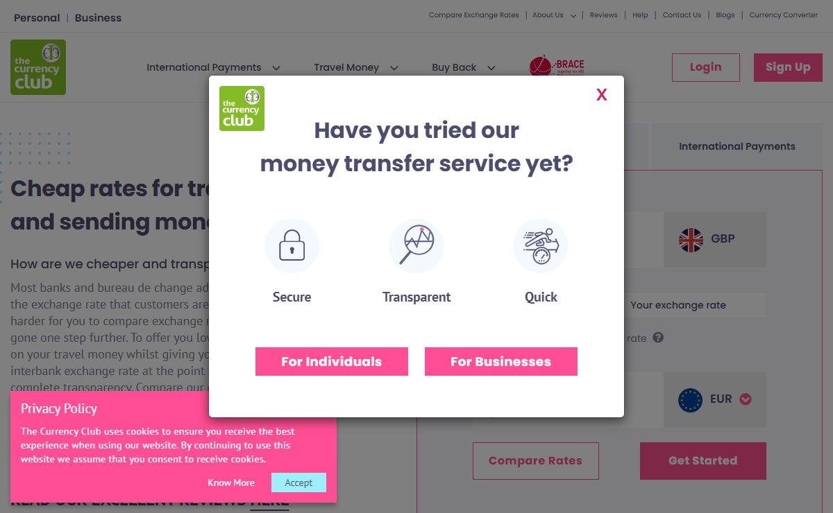 Buy Currency Online, Order Currency Online | The Currency Club