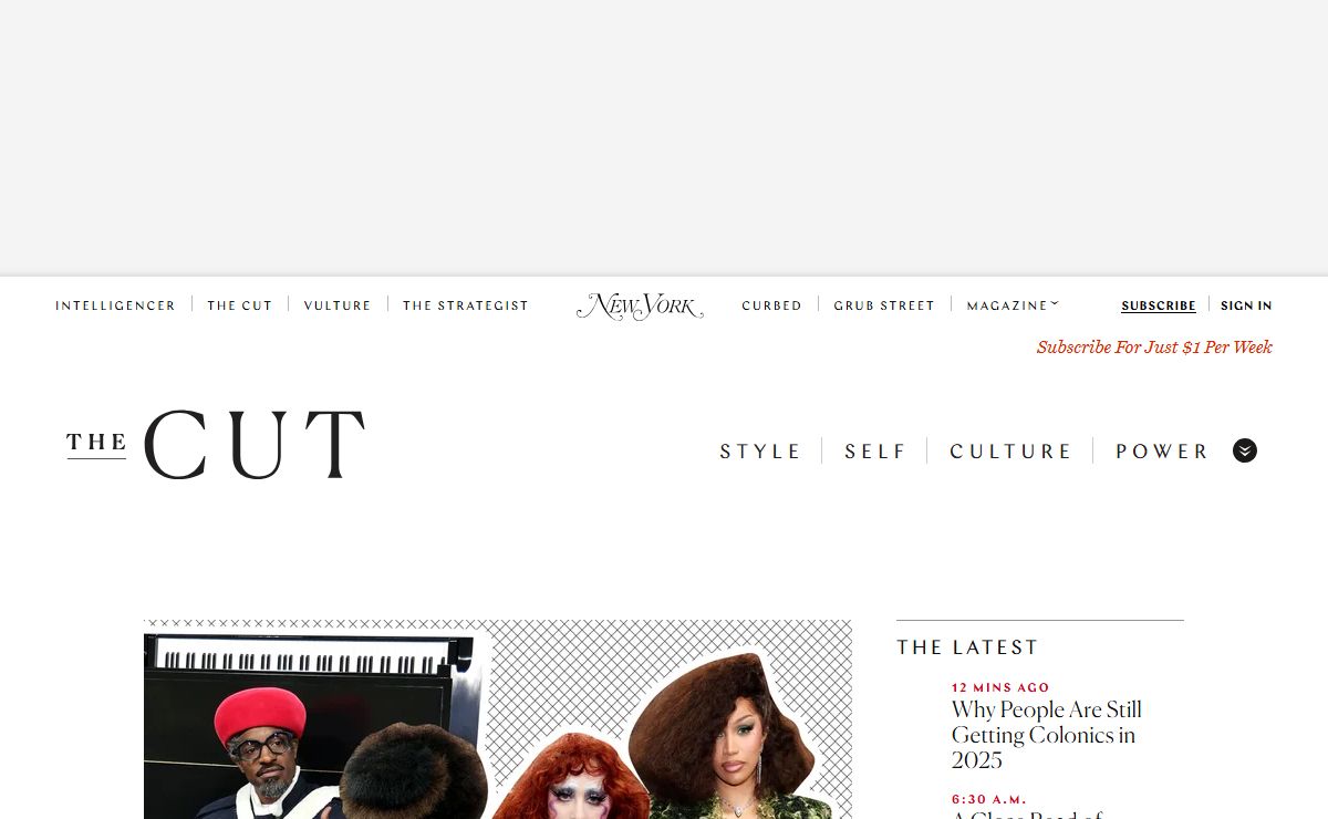 The Cut – Fashion, Beauty, Politics, Sex and Celebrity