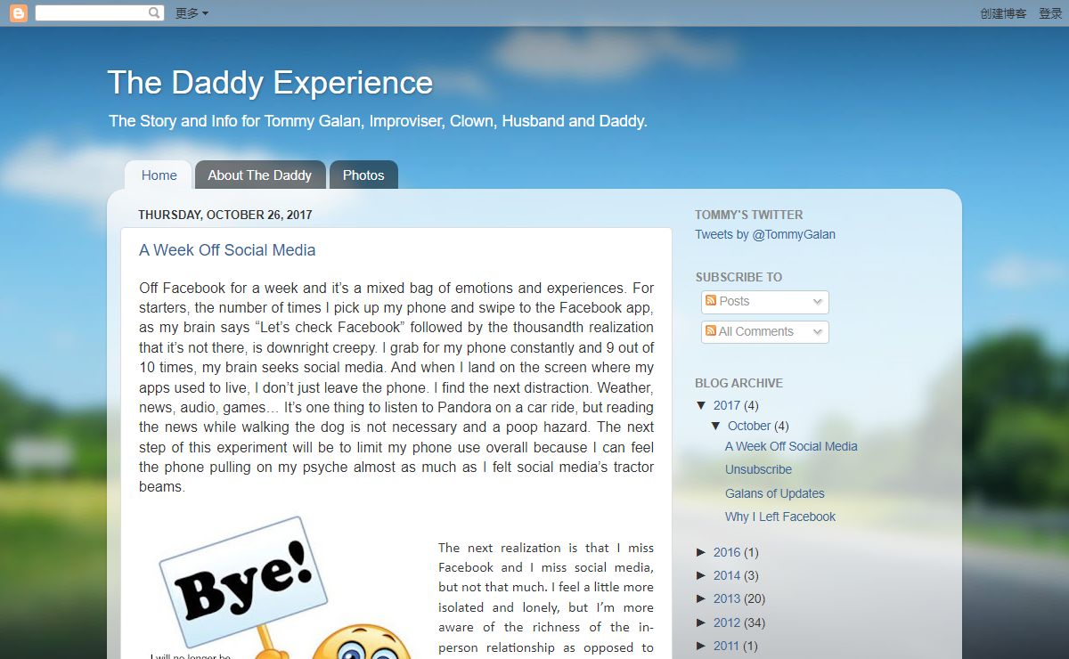 The Daddy Experience