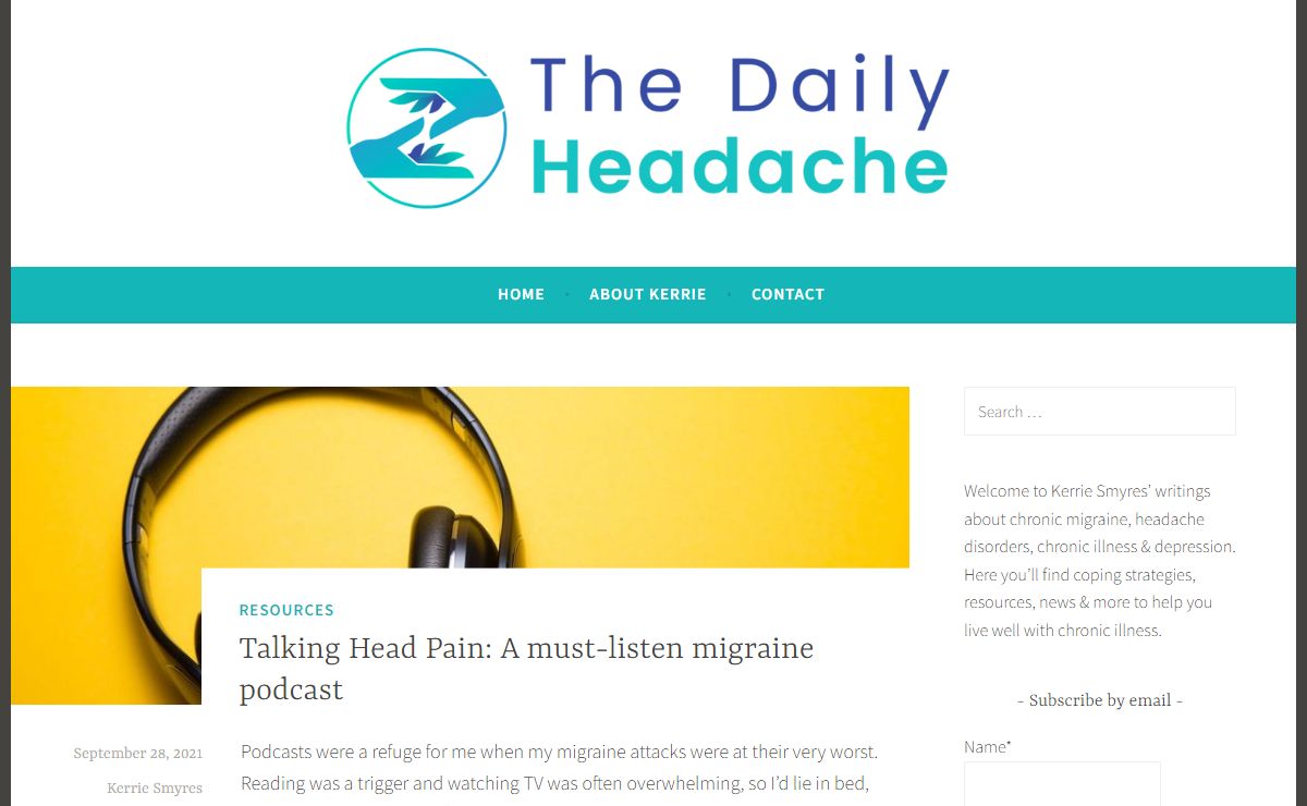 The Daily Headache - seeking joy in a life with chronic migraine, chronic daily headache and chronic illness